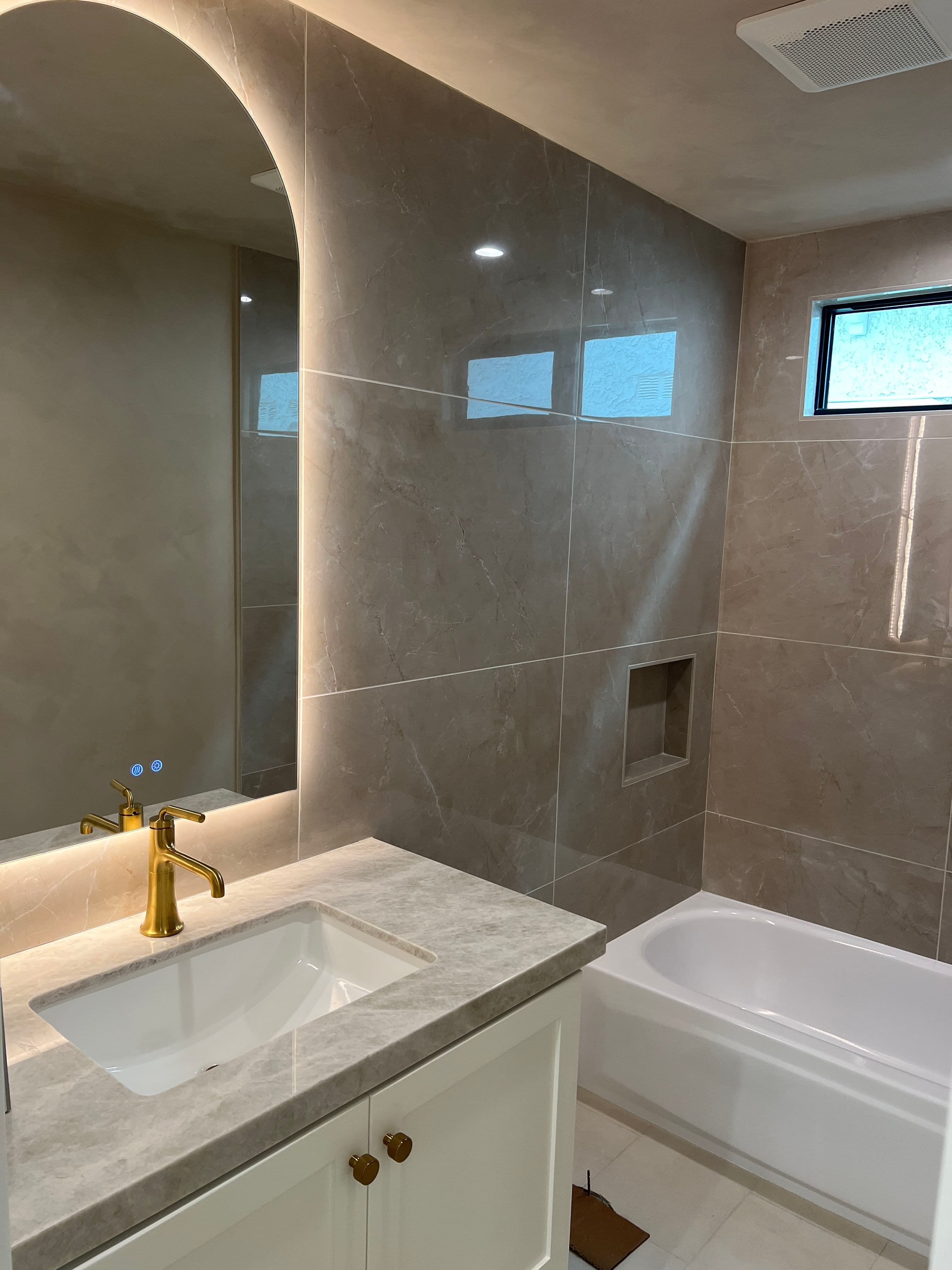 Project Full Bathroom Plumbing Remodel in Huntington Harbor image