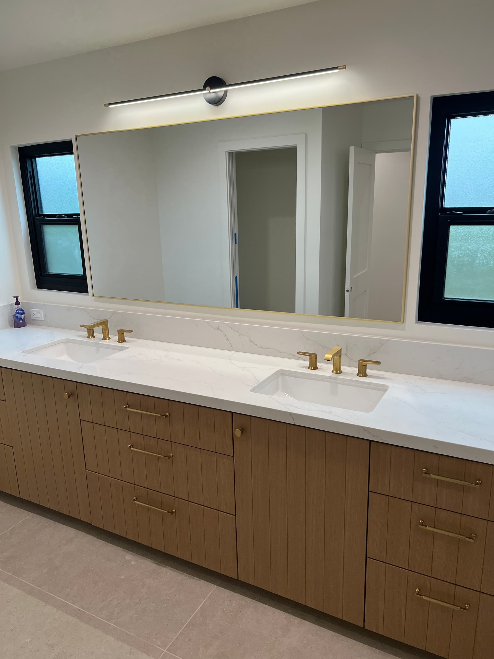 Gallery photos for Full Bathroom Plumbing Remodel in Huntington Harbor: Image #1