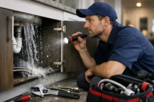 Call an emergency plumber