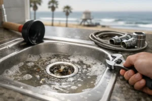 Clogged drain huntington beach