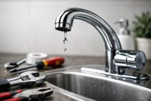 Fix a dripping faucet