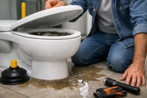 Spot sewer backup early at home