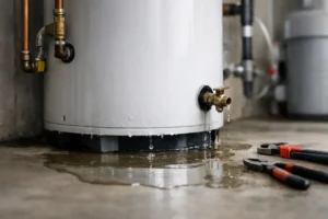Water heater leaking